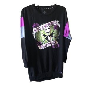 Disney’s the night before Christmas long sweatshirt size M sweater Long Sleeve